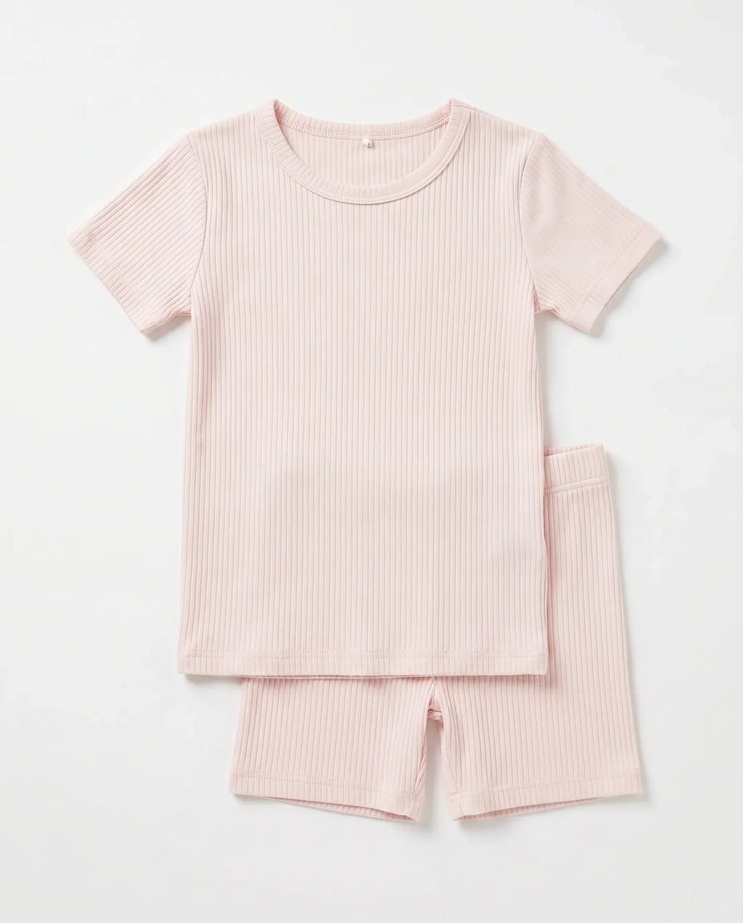 Zweiteiliges, kurzärmliges Pyjama-Set mit Marienkäfern