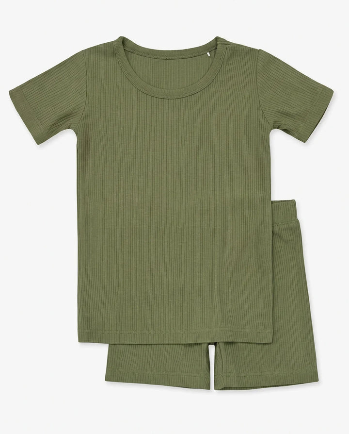 Zweiteiliges, kurzärmliges Pyjama-Set mit Marienkäfern