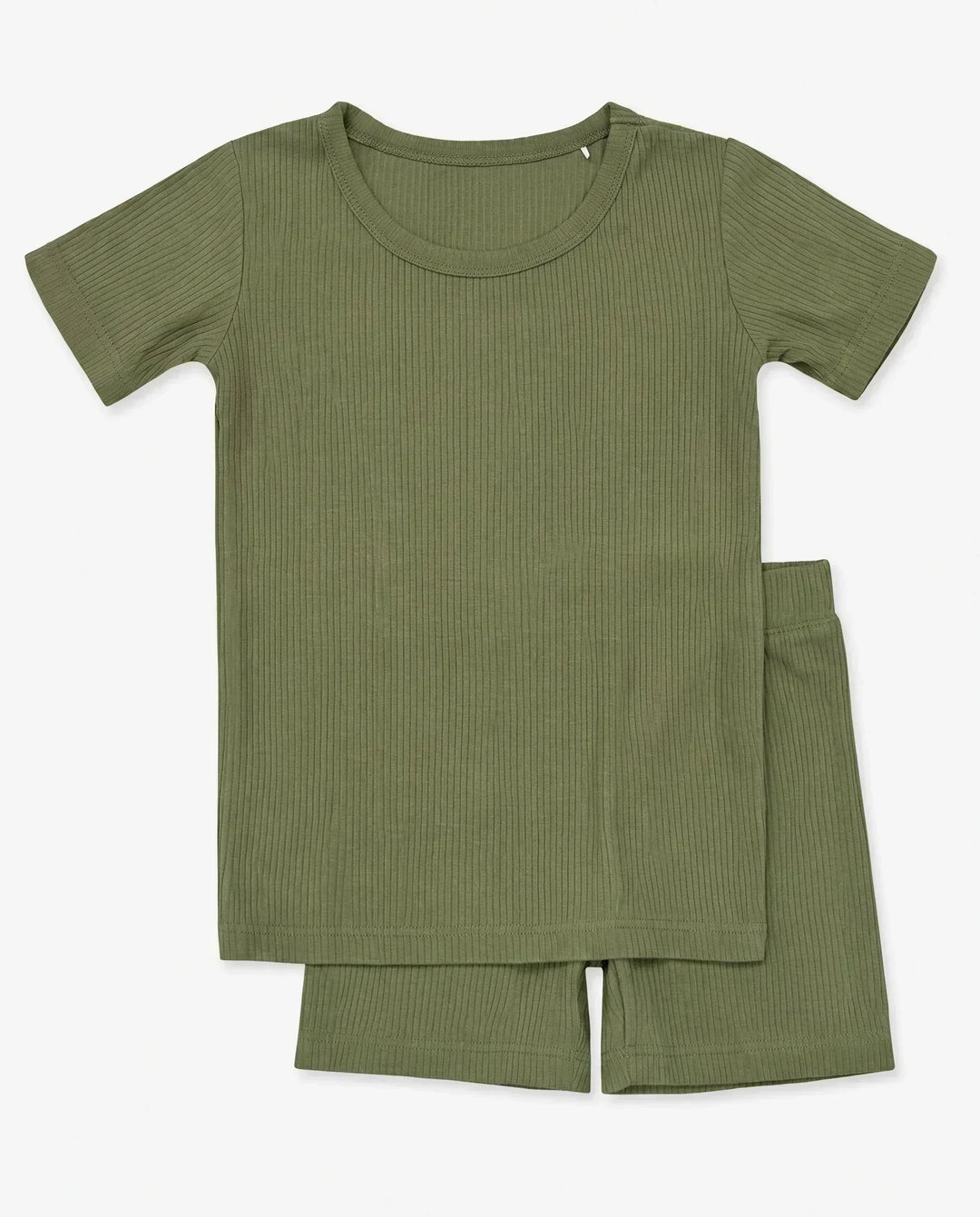 Schlafanzug-Set zweiteilig, kurze Ärmel, kurze Hose, Bambus