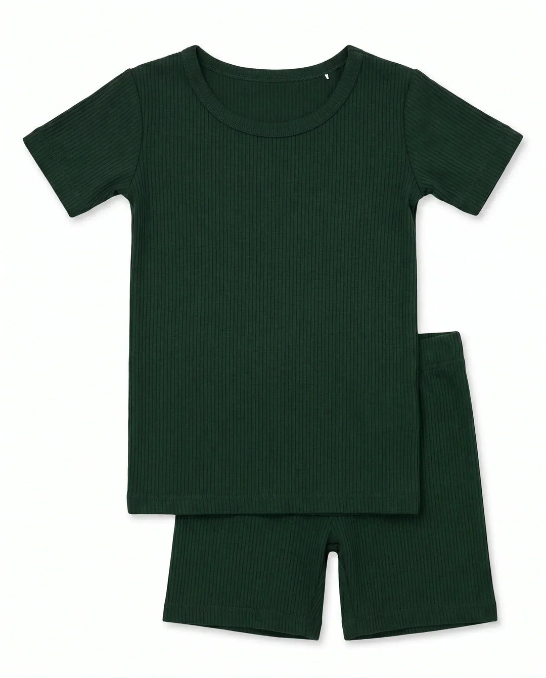 Schlafanzug-Set zweiteilig, kurze Ärmel, kurze Hose, Bambus