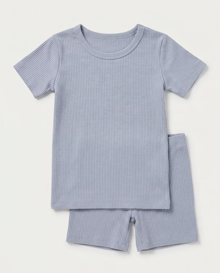 Zweiteiliges, kurzärmliges Pyjama-Set mit Marienkäfern