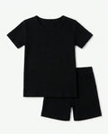 Schlafanzug-Set zweiteilig, kurze Ärmel, kurze Hose, Bambus