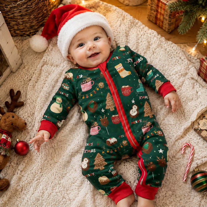 Cozy Christmas Treats Bamboo Convertible Zippy