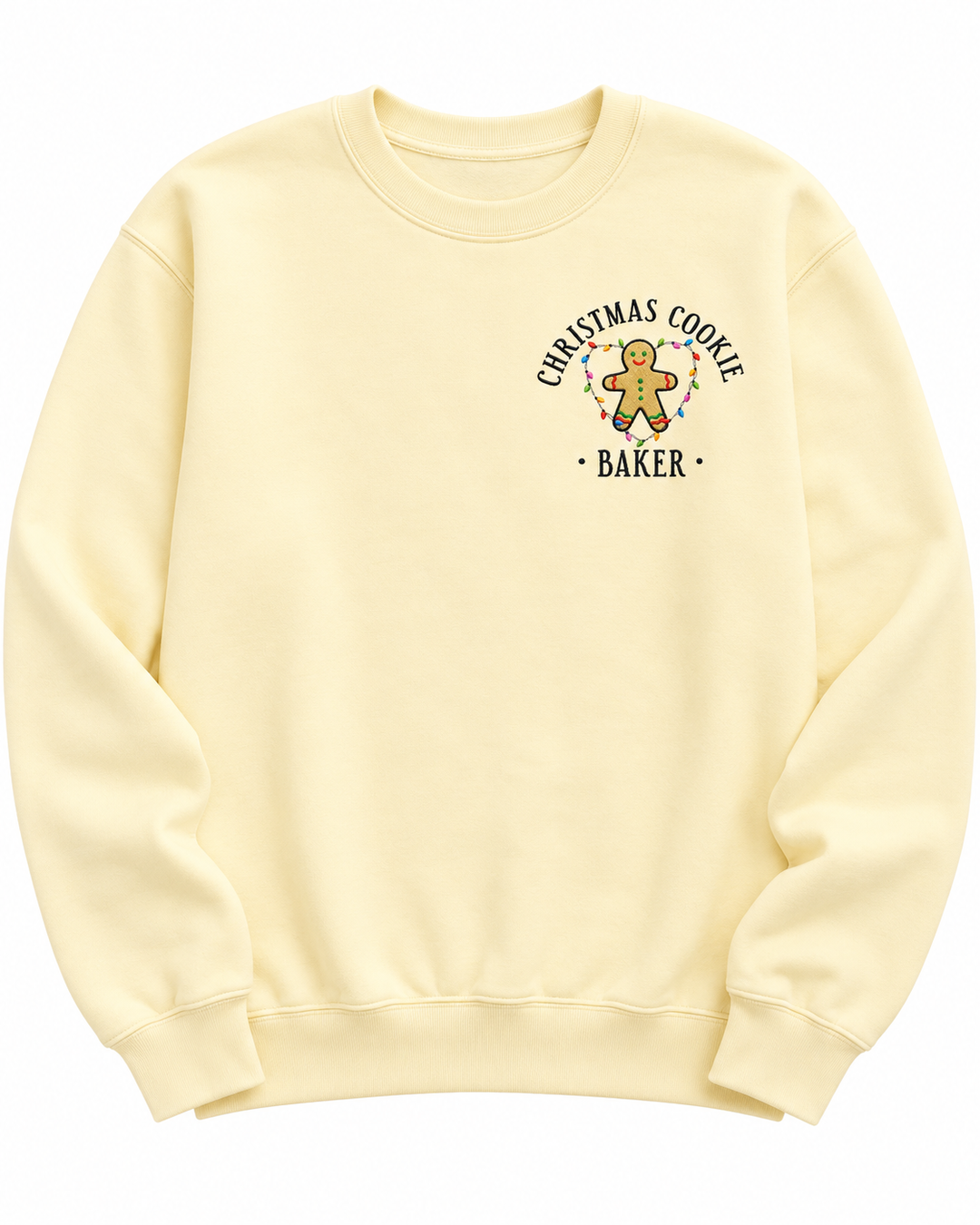 Template Damen-Rundhals-Sweatshirt aus Bambus