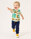 School Bus Adventures Bamboo Crewneck T-Shirt