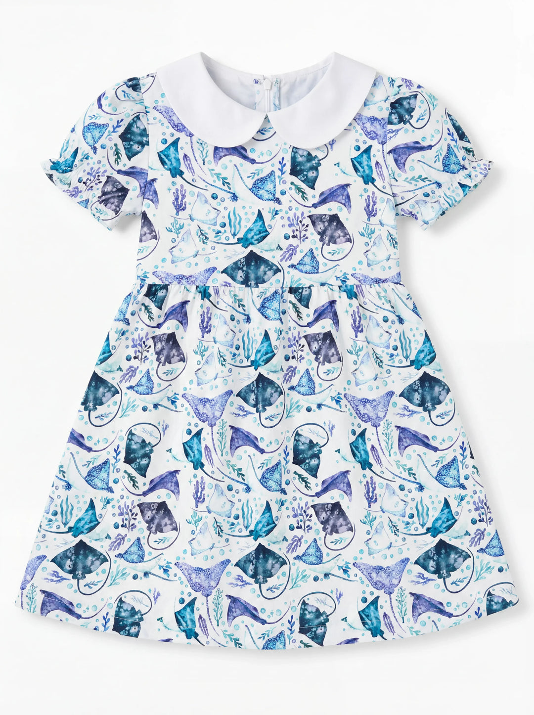 Ocean Dreams Drift Bamboo Peter Pan Collar Dress