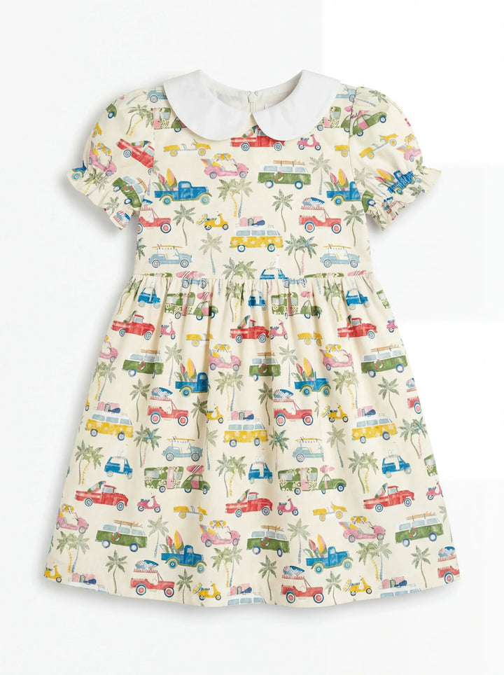 Sunny Beach Cruisers Bamboo Peter Pan Collar Dress