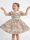 Autumn Meadow Botanicals Bamboo Peter Pan Collar Dress