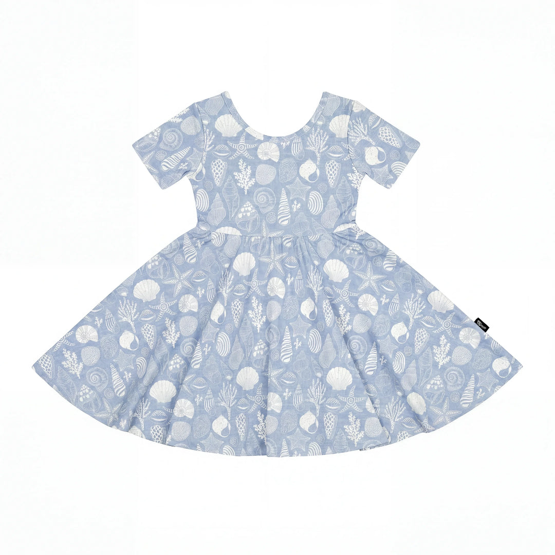 Coastal Treasures Bambus-Wirbelkleid
