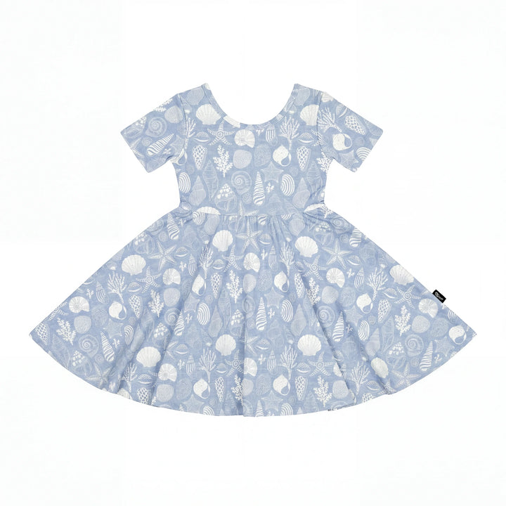 Coastal Treasures Bambus-Wirbelkleid