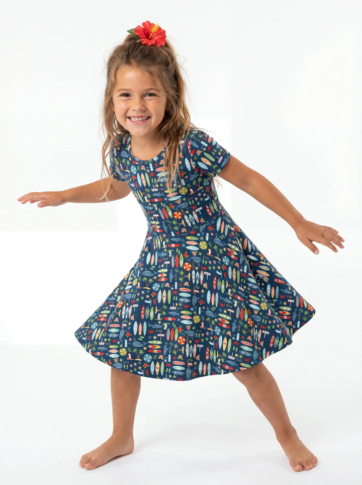 Endless Summer Surf Bambus-Kleid