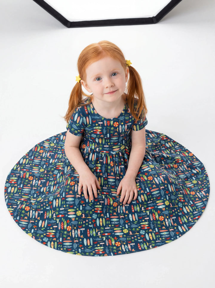 Endless Summer Surf Bambus-Kleid
