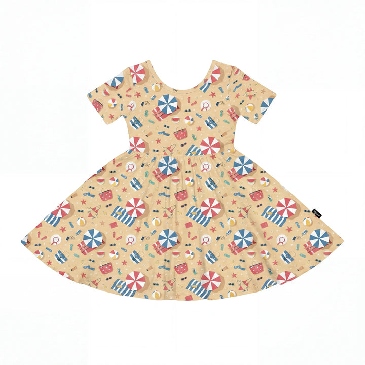 Sunny Beach Day Essentials Bamboo Twirl Dress