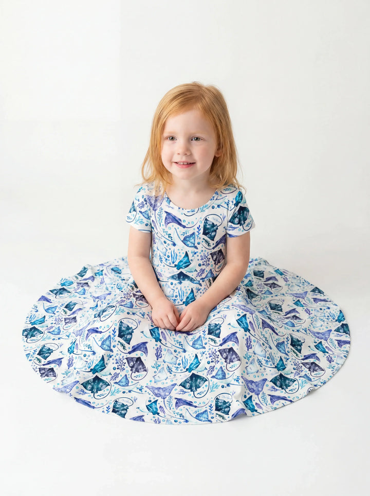 Ocean Dreams Drift Bamboo Twirl Dress