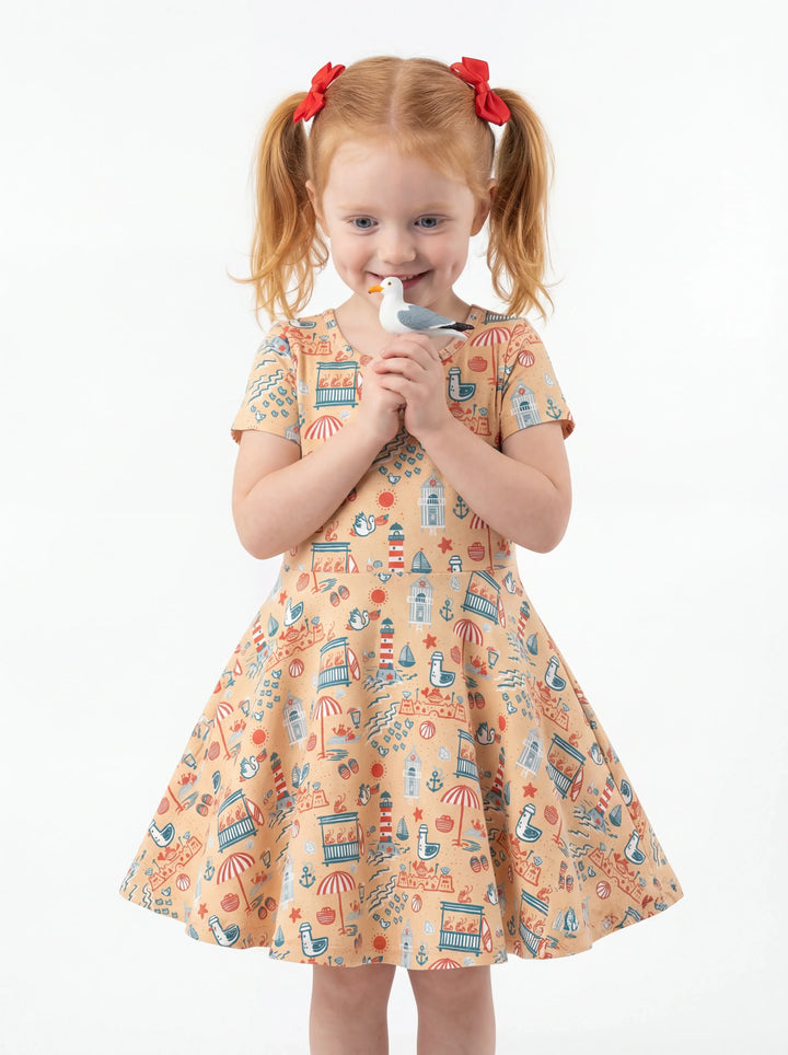 Seaside Storybook Days Bamboo Twirl Dress