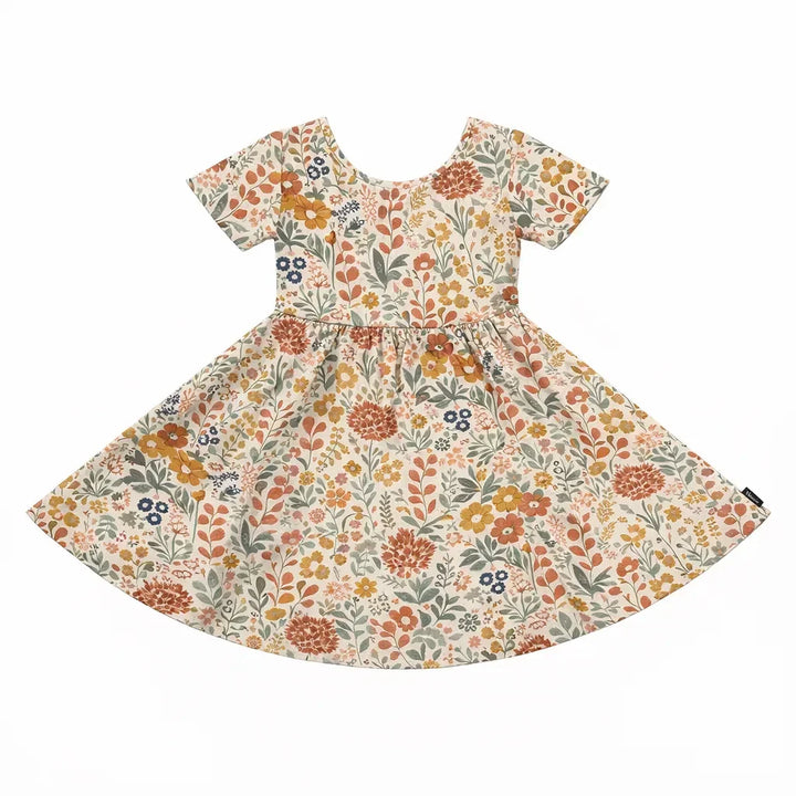 Autumn Meadow Botanicals Bamboo Twirl Dress