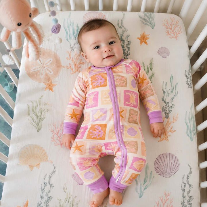 Cute Marine Friends Bamboo Convertible Zippy