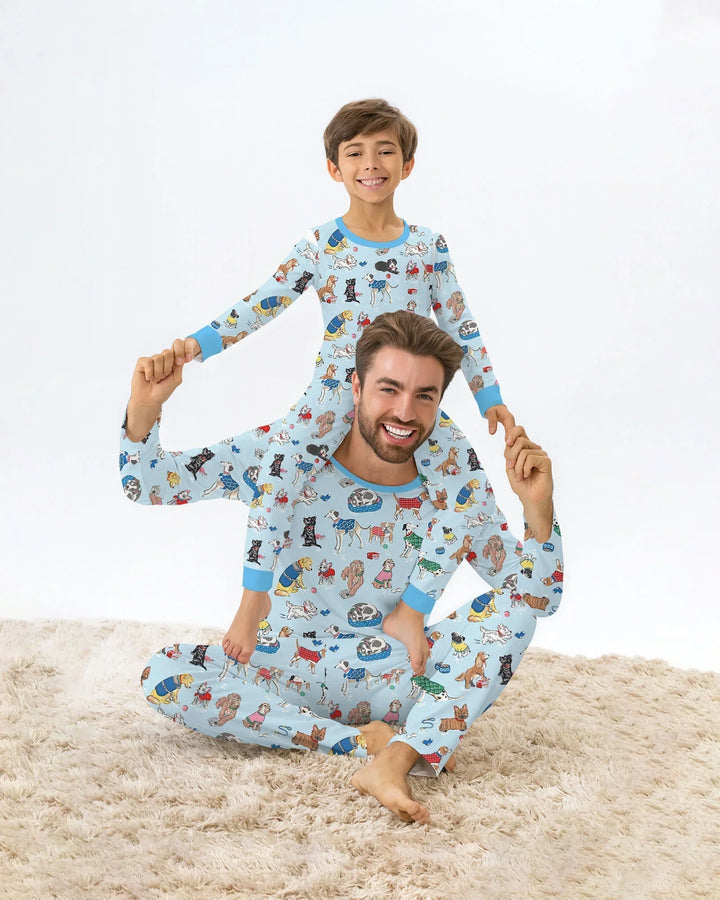 Vorlage Herren-Pyjama-Set