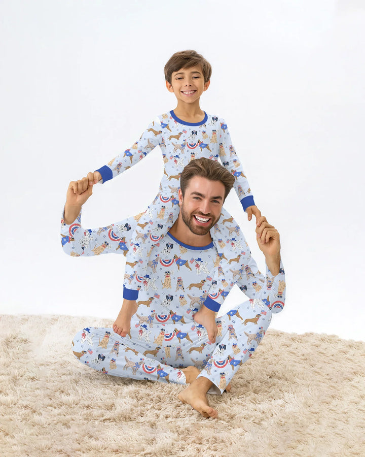Vorlage Herren-Pyjama-Set