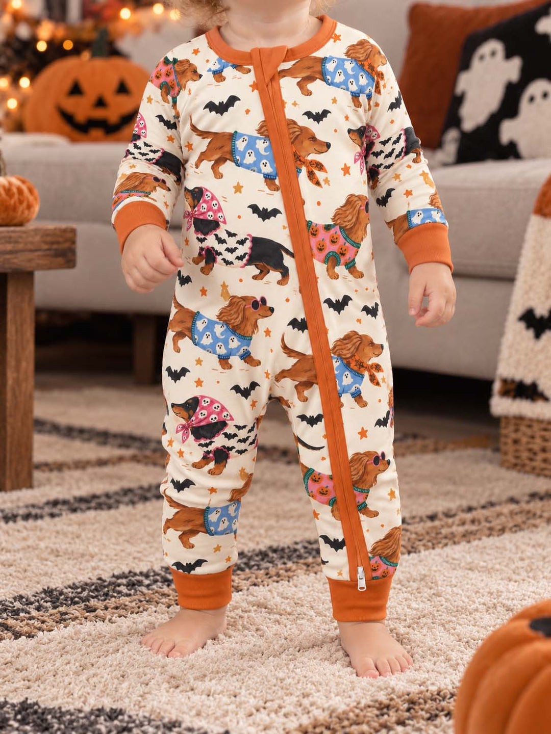 Dachshund Halloween Costume Party Bamboo Convertible Zippy