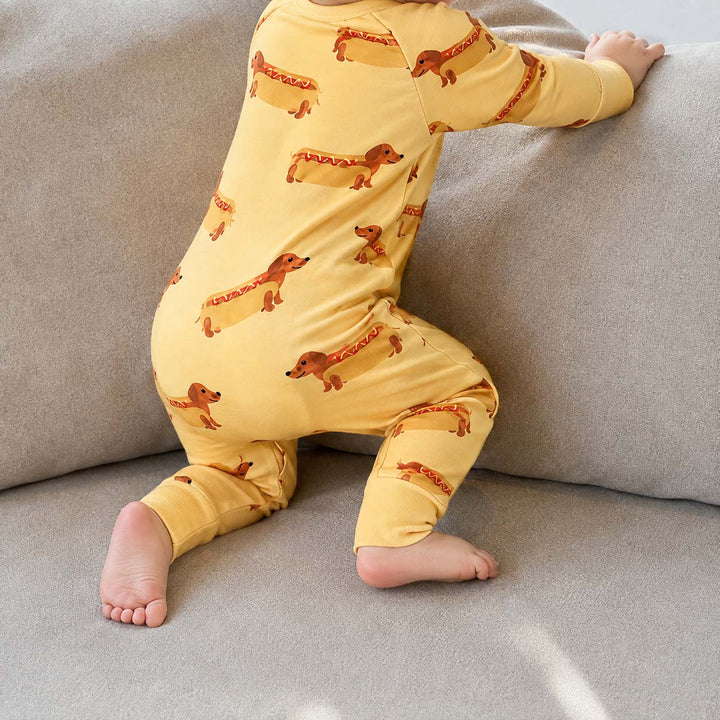 Dachshund Hot Dog Bamboo Convertible Zippy
