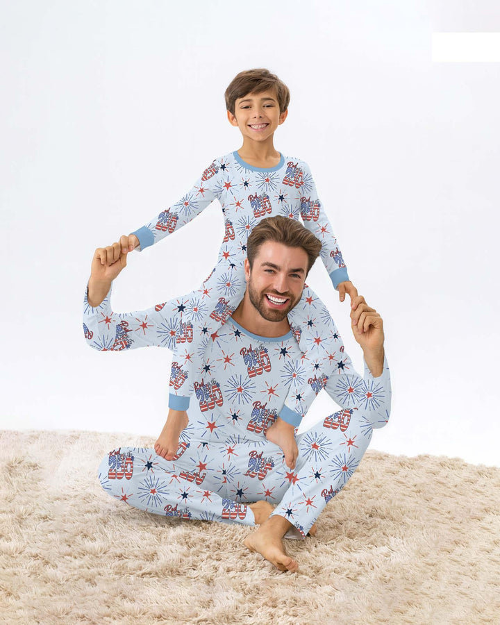 Vorlage Herren-Pyjama-Set