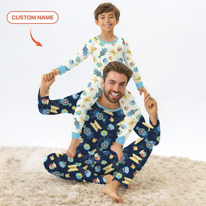 Vorlage Herren-Pyjama-Set