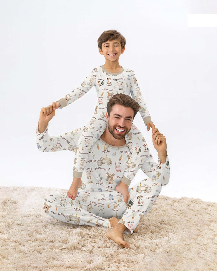 Vorlage Herren-Pyjama-Set