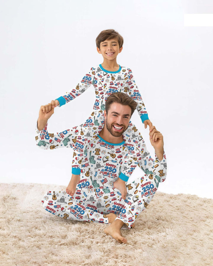 Vorlage Herren-Pyjama-Set