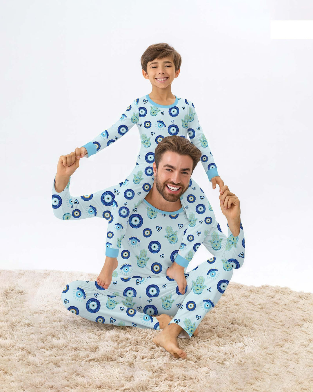 Vorlage Herren-Pyjama-Set