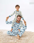 Vorlage Herren-Pyjama-Set