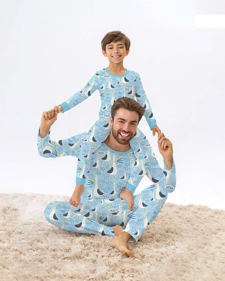 Zweiteiliges, kurzärmliges Pyjama-Set mit Marienkäfern