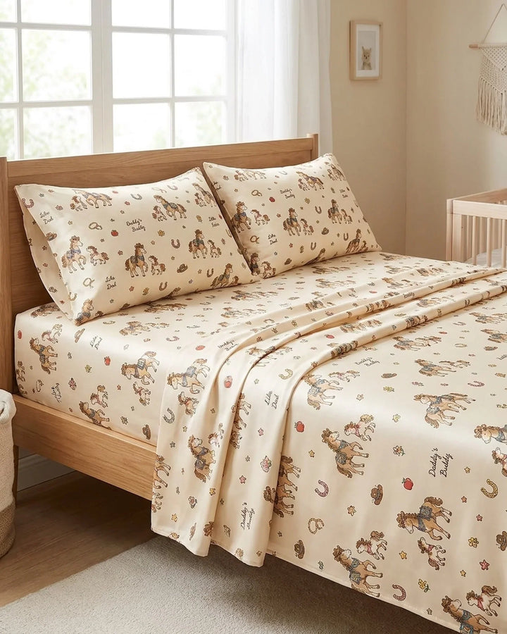 Daddy's Buddy Bamboo Bedding Set