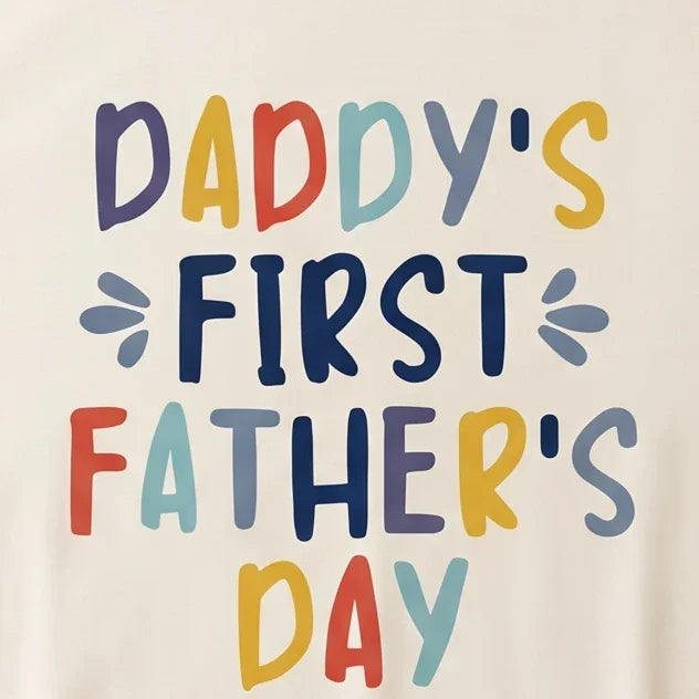 Herren T-Shirt aus Bambus "Papys erster Vatertag"