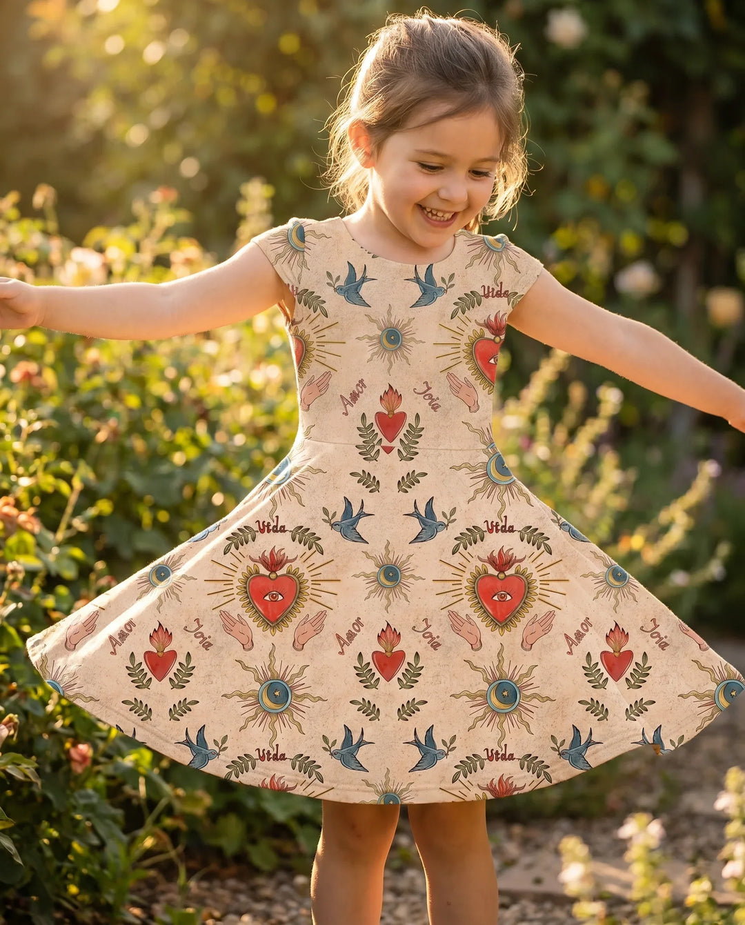 Sacred Heart Spirits Bambus-Wickelkleid