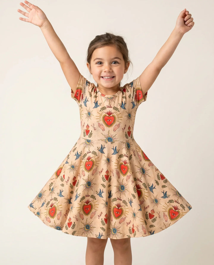 Sacred Heart Spirits Bambus-Wickelkleid