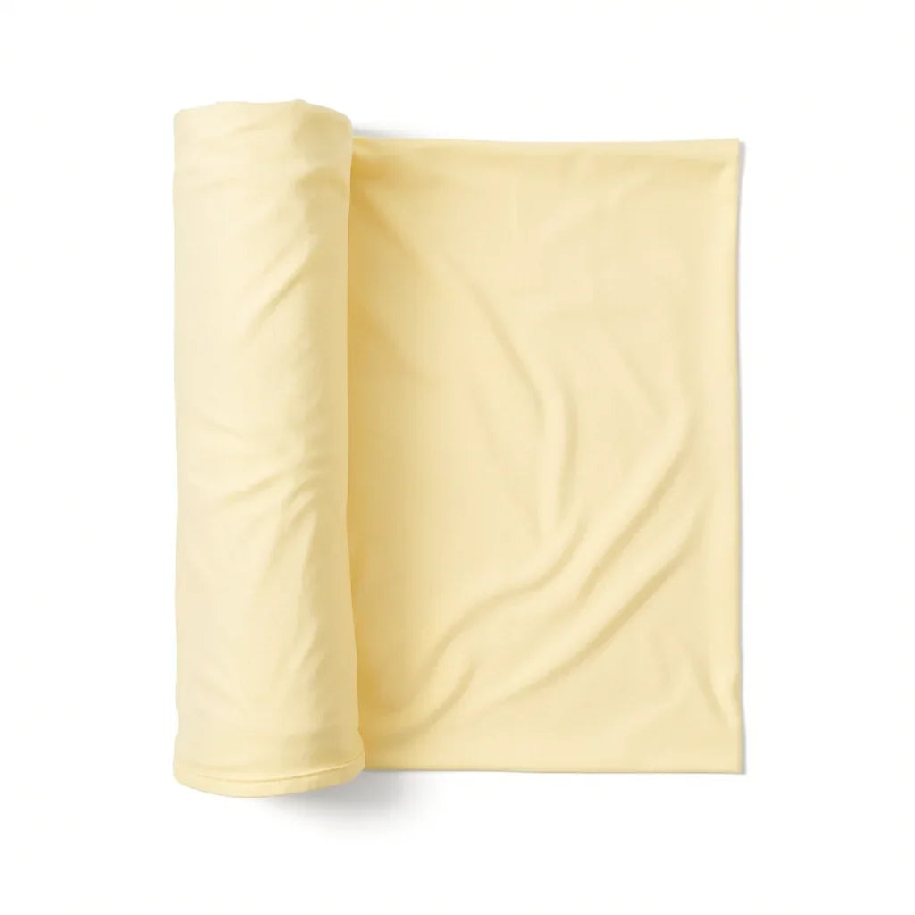 Solid Knit Bamboo Swaddle Blanket