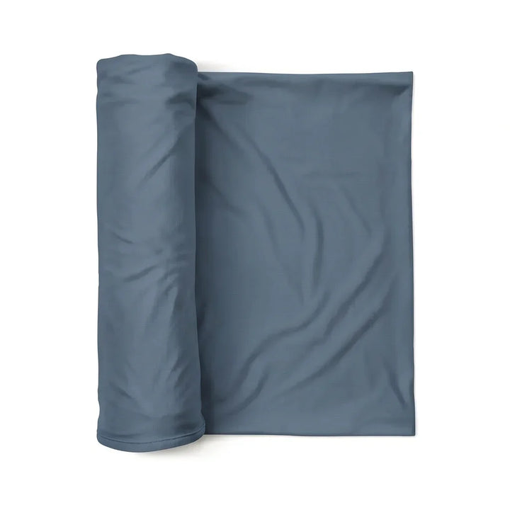 Solid Knit Bamboo Swaddle Blanket