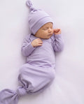 Kleid mit einfarbigem Knoten