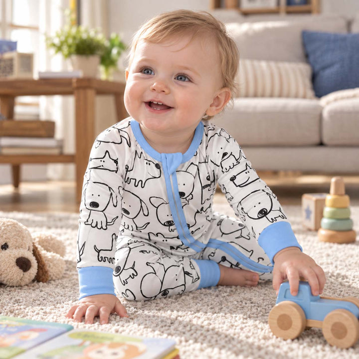 Doodle Dog Friends Bamboo Convertible Zippy