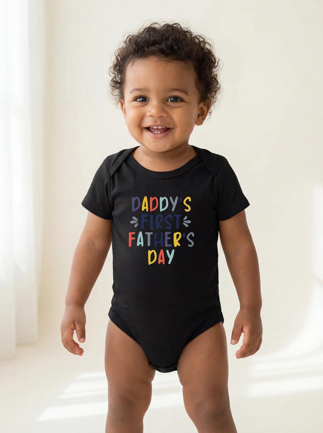 Gerippte Babykleidung mit individuellem Foto - Weich &amp; Skizzenhaft