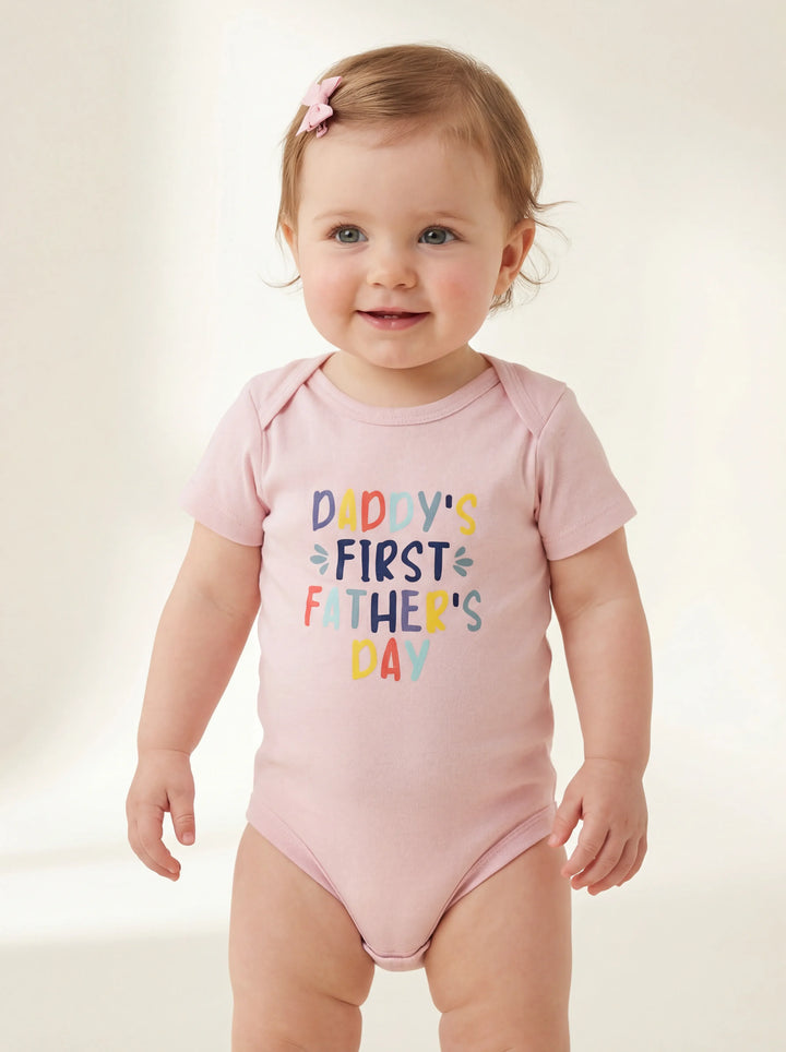 Gerippte Babykleidung mit individuellem Foto - Weich &amp; Skizzenhaft
