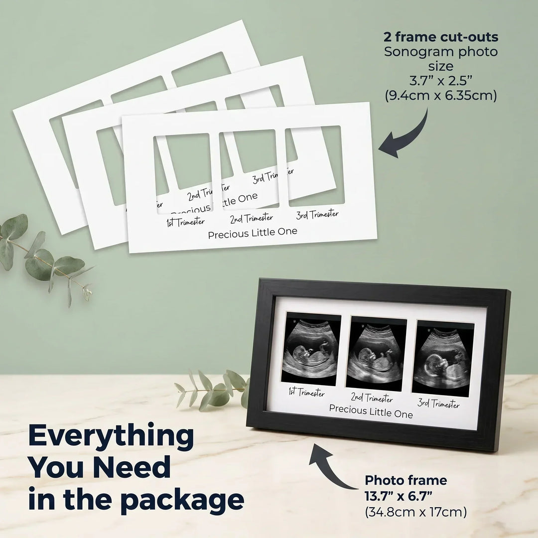 Newborn Sonogram Memory Picture Frame