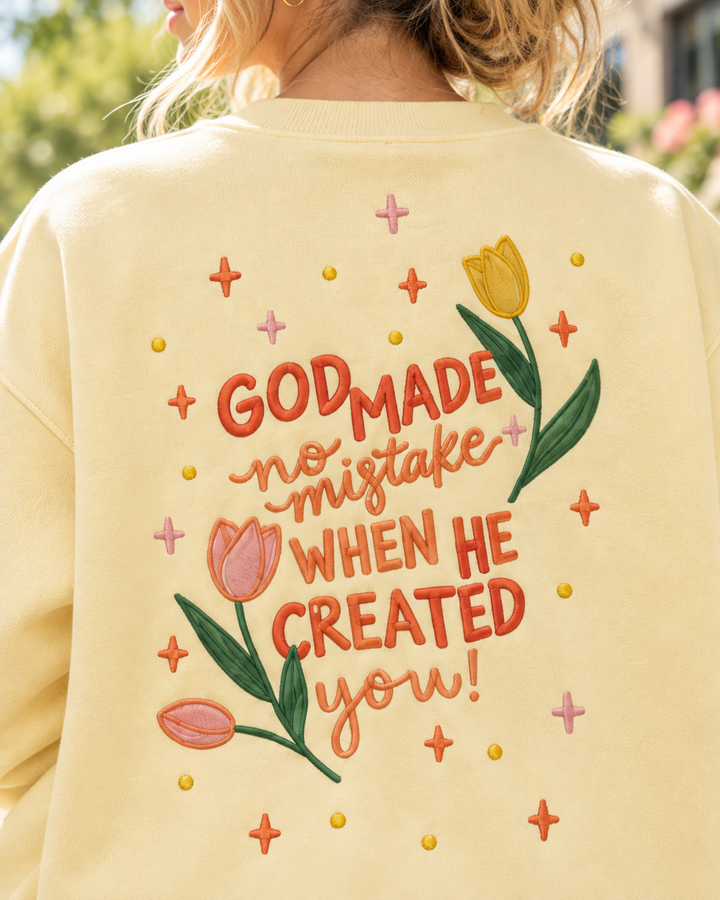 Template Damen-Rundhals-Sweatshirt aus Bambus