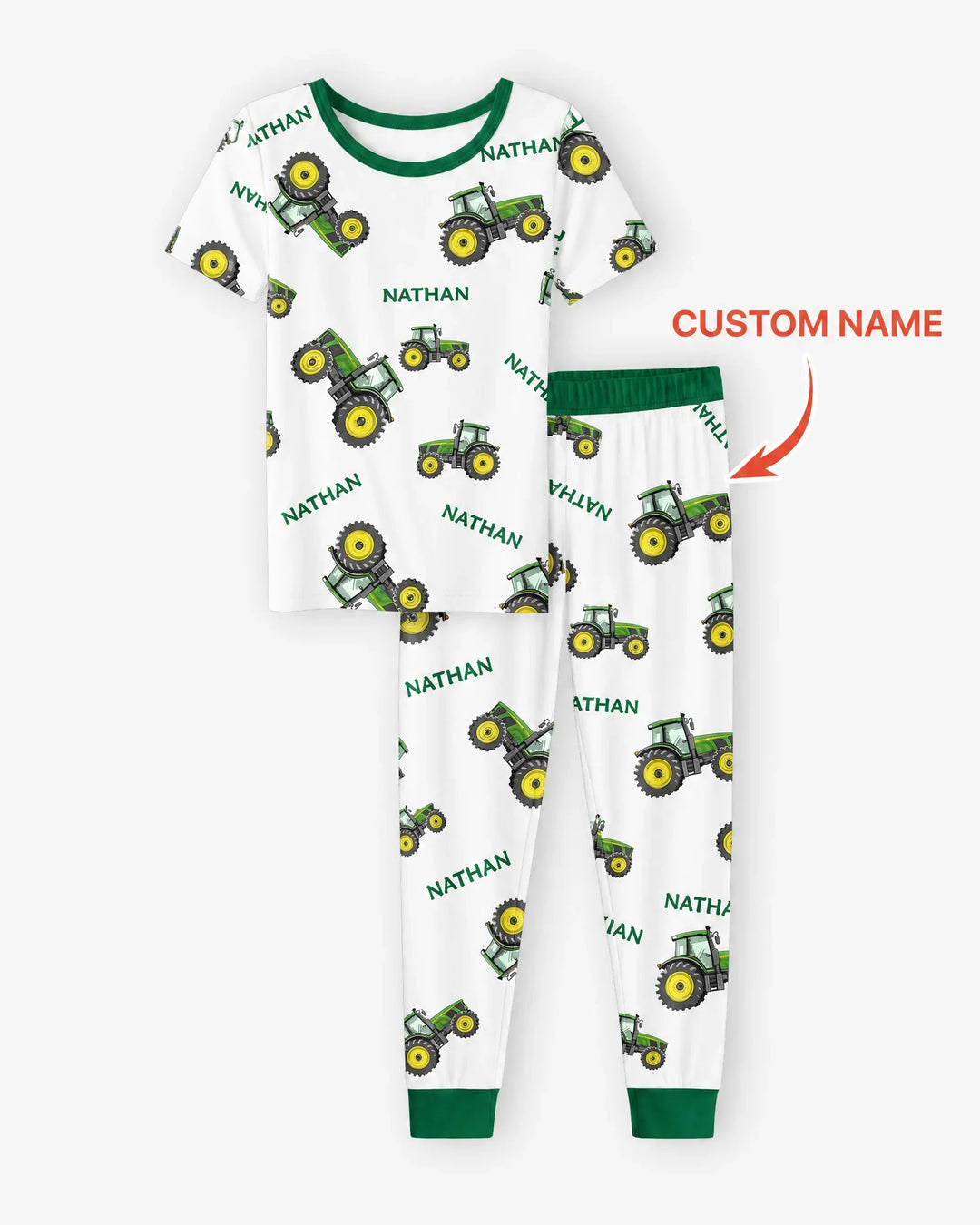 Zweiteiliges, kurzärmliges Pyjama-Set mit Marienkäfern