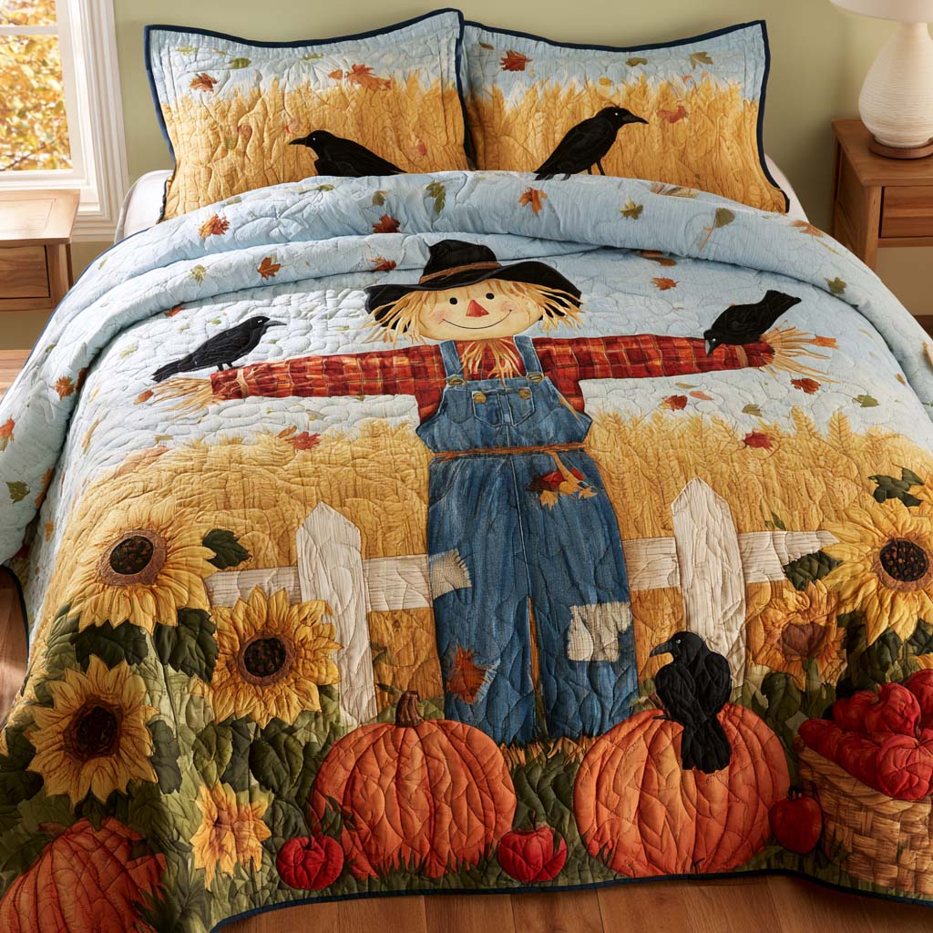 Fall Nature Journey Bamboo Quilt Bedding Set