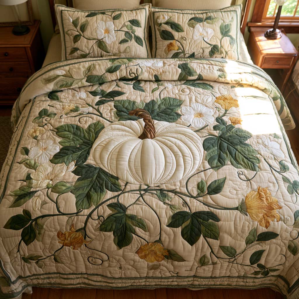 Fall Sweet Memories Bamboo Quilt Bedding Set