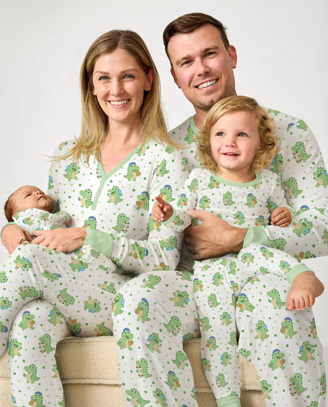 Shabbat Dinosaur Bamboo Men's Pajama Set