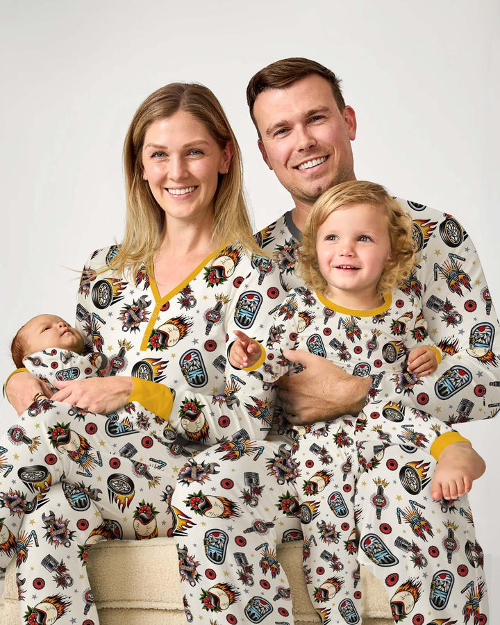 Vorlage Herren-Pyjama-Set