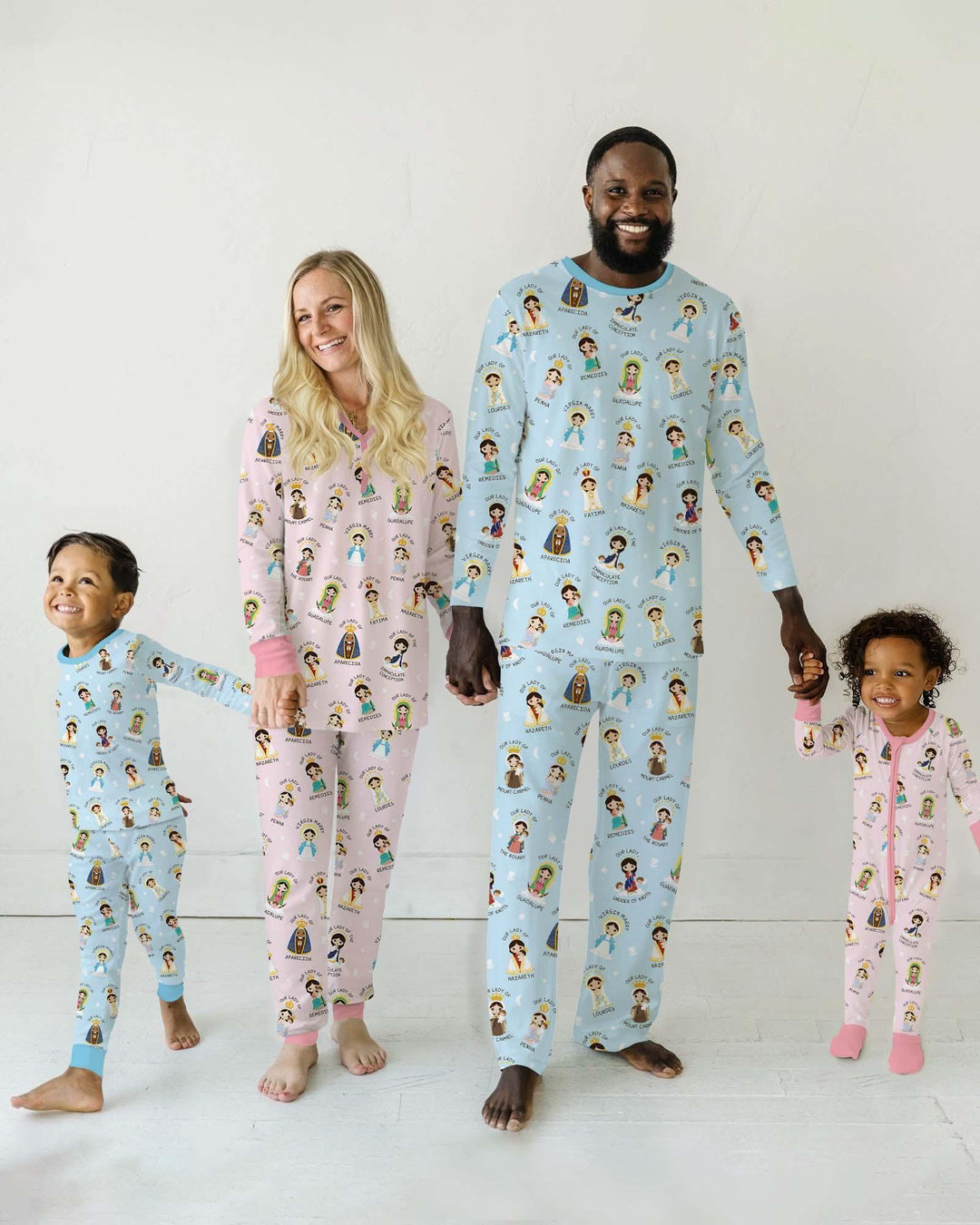 Little Marian Blessings Bamboo Two Piece Long Sleeve Pajama Set